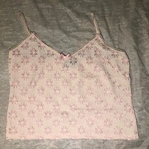 Pink cami